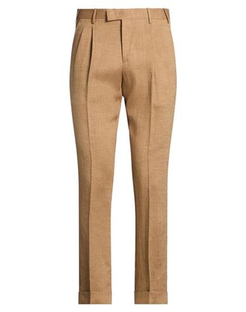Man Pants Camel Size 30 Linen