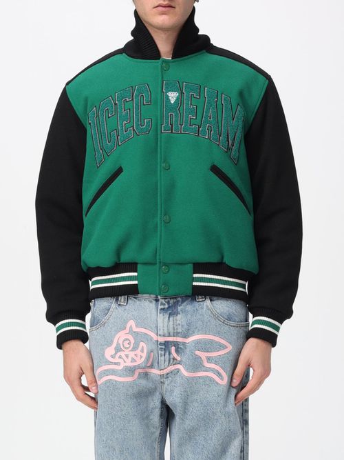 Jacket Men color Green