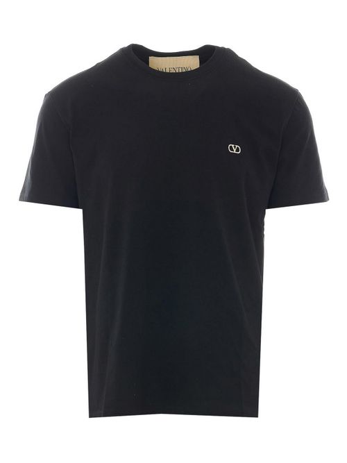 Black vlogo siganture t-shirt
