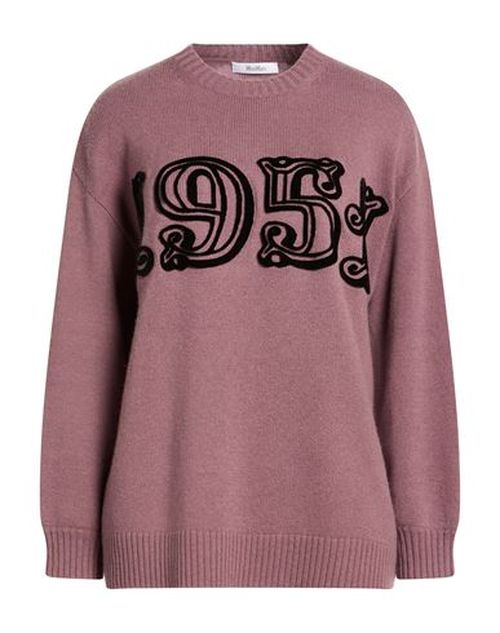 Woman Sweater Mauve Size S Wool, Cashmere