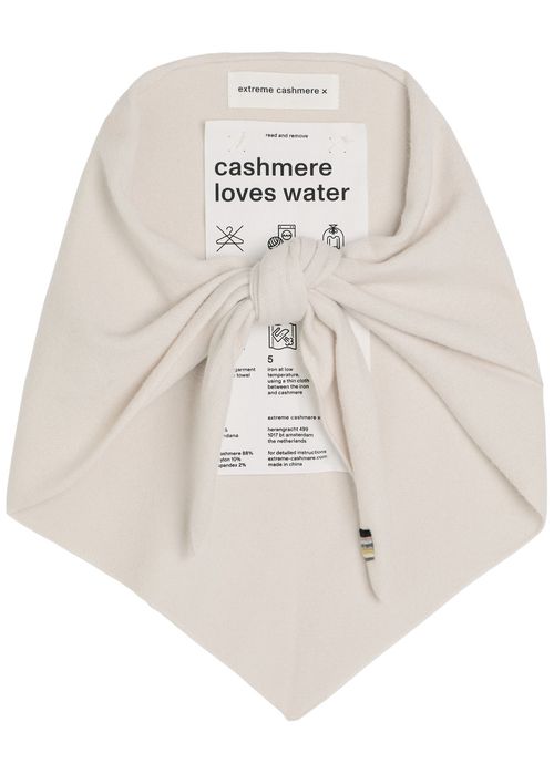 N°35 Bandana Cashmere-blend Triangle Scarf