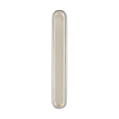 Polished Nickel LED Bathroom Vanity Light from the Emera Collection