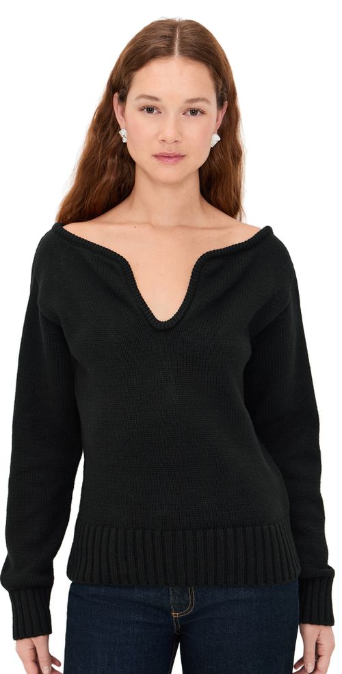 Dominique Knited Sweater Black