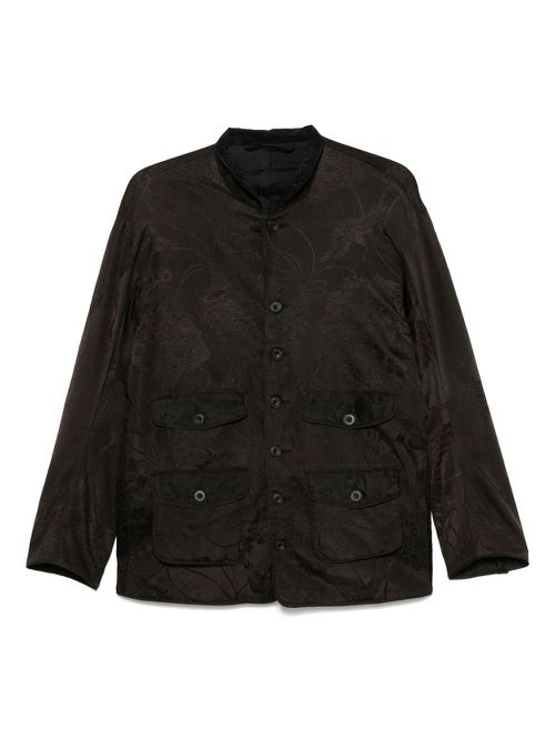 Christian Peau silk jacket - Brown