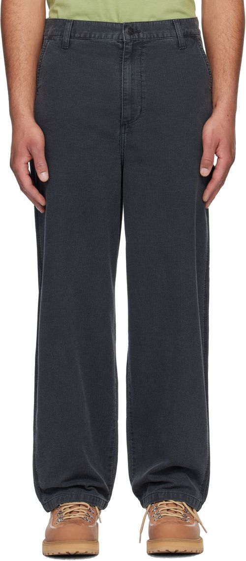 Black Parrish Corduroy Trousers