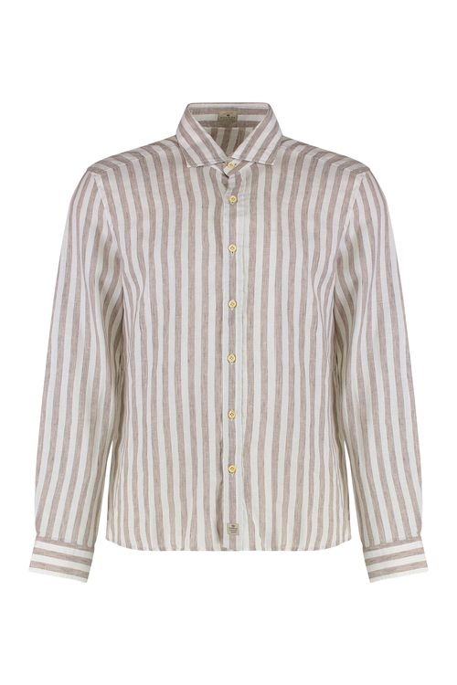 Classic Striped Linen Shirt - Perfect for SS23