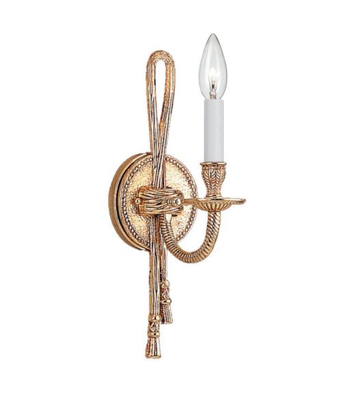 Cast Brass 14" Wall Sconce in Olde Bra