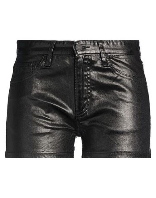 X Mixmag Woman Shorts & Bermuda Shorts Black Size 27 Cotton, Elastane, Polyurethane