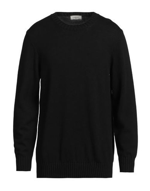 Man Sweater Black Size 48 Virgin Wool