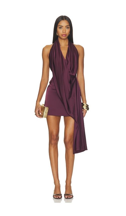 Amanda Uprichard Alyssa Dress in Oxblood. M also in
