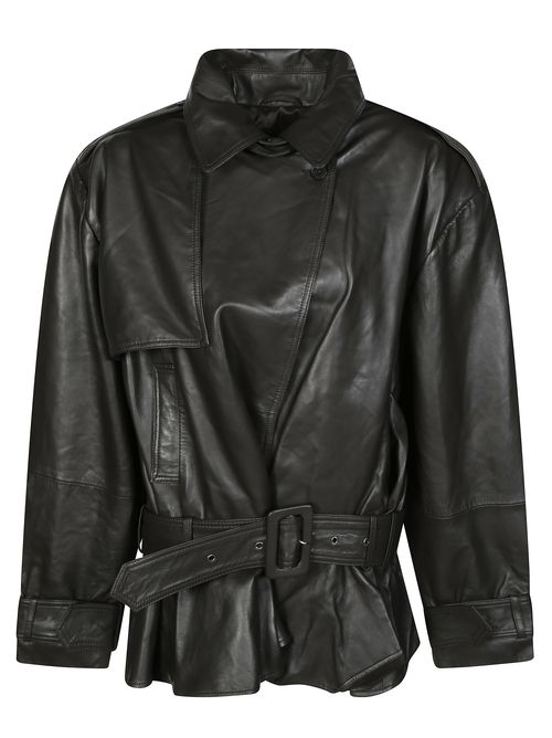 Women's Biker Leather Jacket