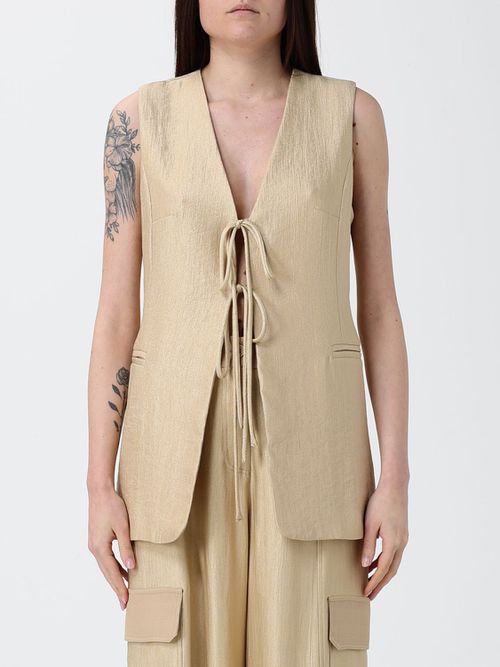 Waistcoat Woman color Gold