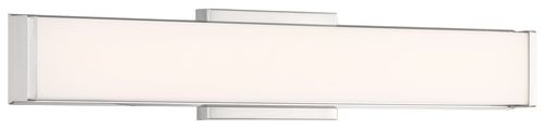 Access Citi Bathroom Vanity Light in Brushed Steel - 62571LEDD-BS/ACR