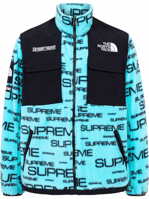 X The North Face fleece jacket - Blue