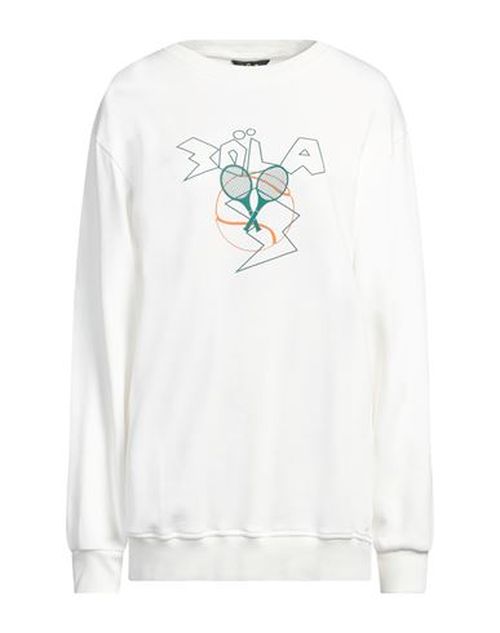 Bola Woman Sweatshirt White Size S Cotton