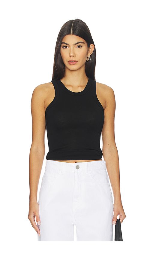 Rohe Racerback Merino Jersey Top in Black. 38/6. Also /2, 36/4