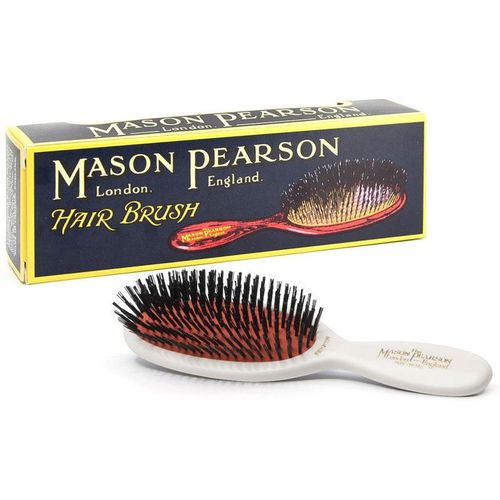 Pocket Sensitive Hair Brush White