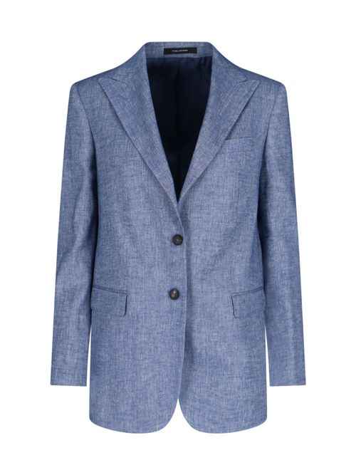 Women's Linen-Blend Stretch Jacket