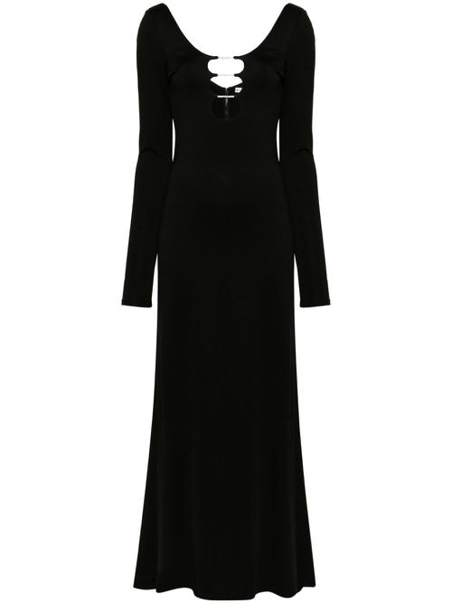 Kalena cut-out maxi dress - Black