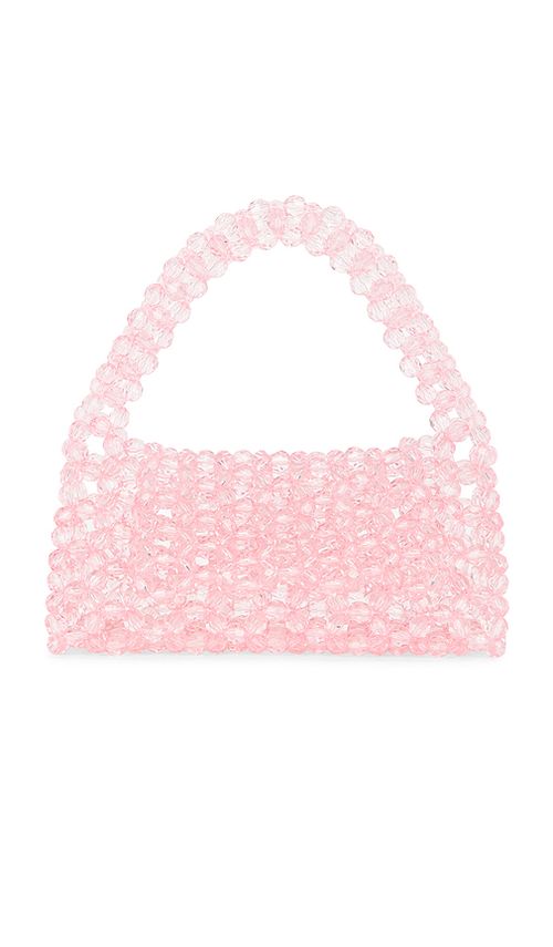 My Beachy Side Tiare Beaded Clutch in Pink. a