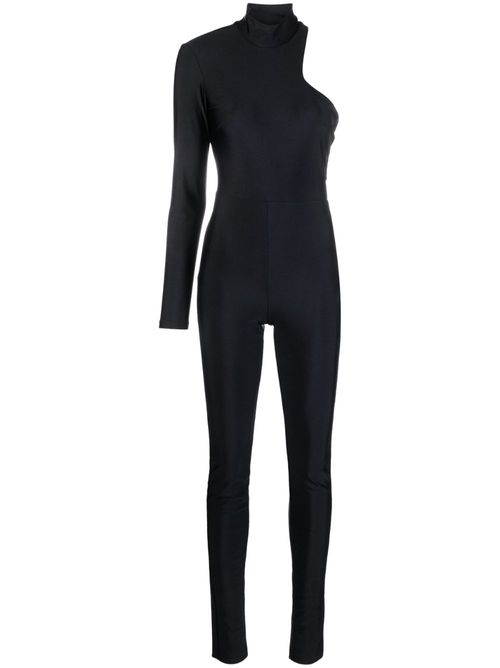 Cut-out backless jumpsuit - Black