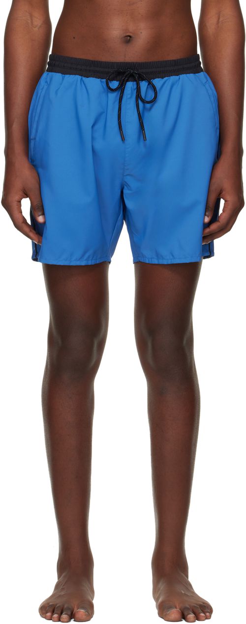 Blue Quick-Dry Swim Shorts