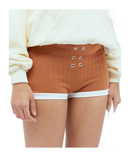 Gods Favorite Eyelet Trim Shorts