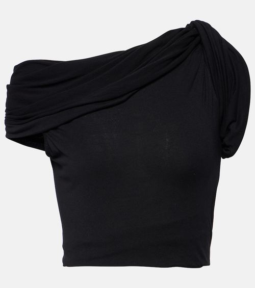 Sienna jersey crop top