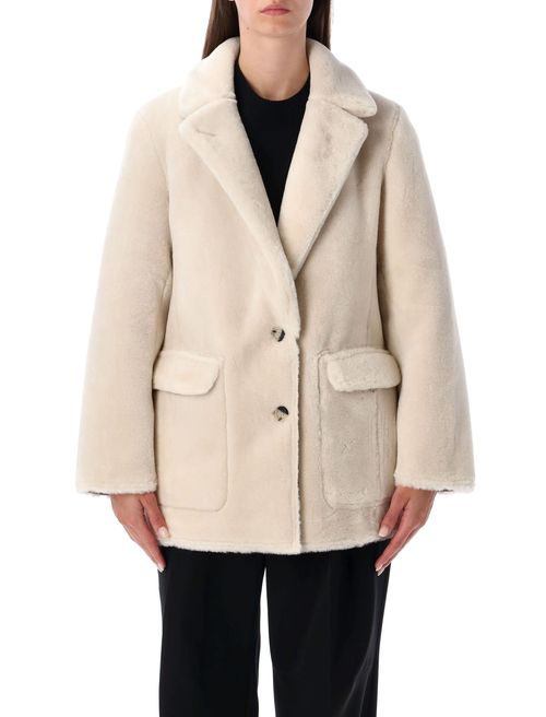 Reversible Plush Faux Fur Jacket - Size S