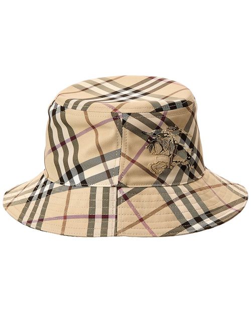 Vintage Check Bucket Hat