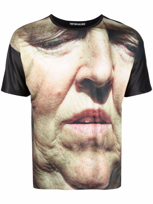 2010 Satoshi Fujiwara photograph-print T-shirt - Black