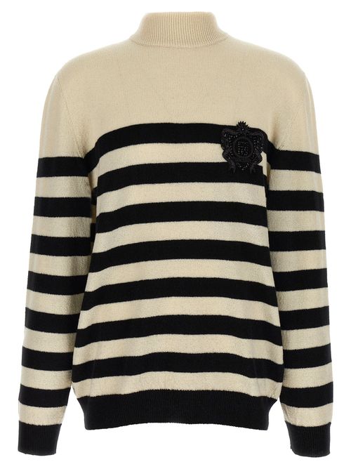 MarinièRe Sweaters And Cardigans White/Black
