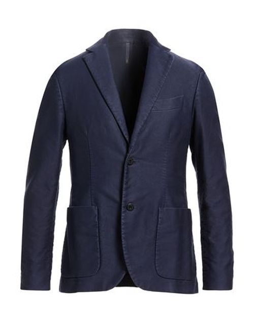 Man Blazer Navy Size 40 Cotton