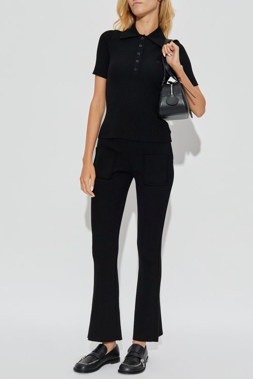Top With Z Logo, Women's, Black