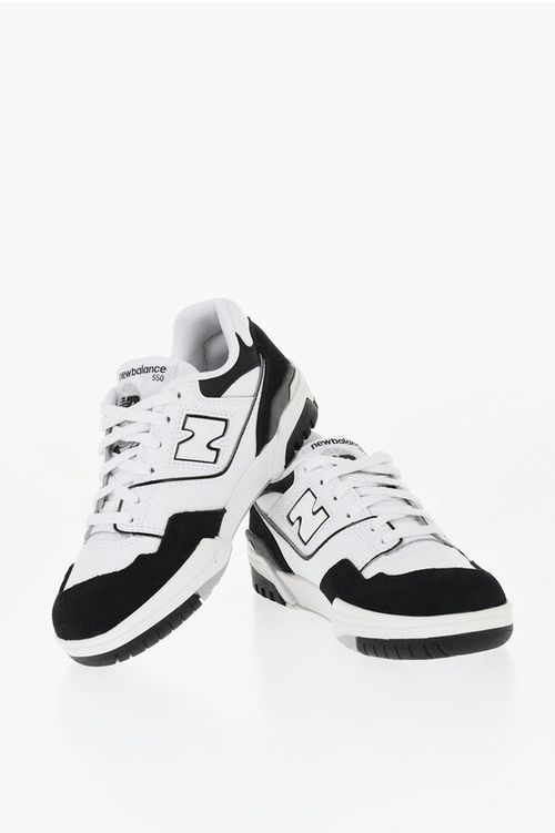 Two-Tone Leather 550 Low Top Sneakers size 30