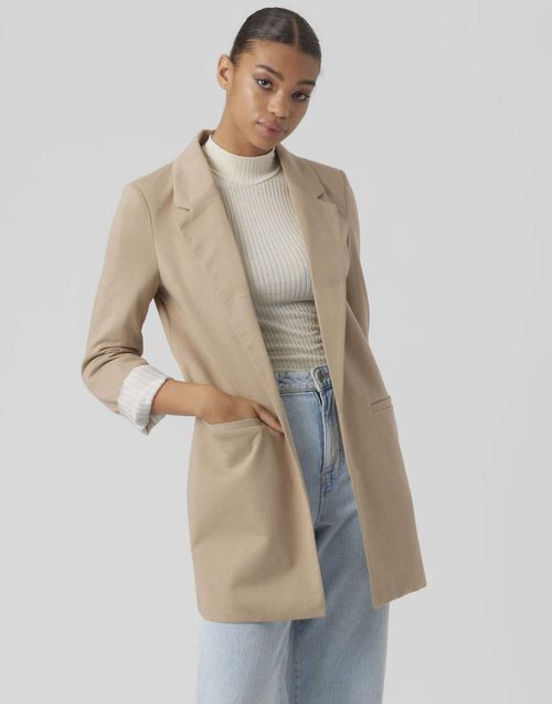 Blazer in cream-White