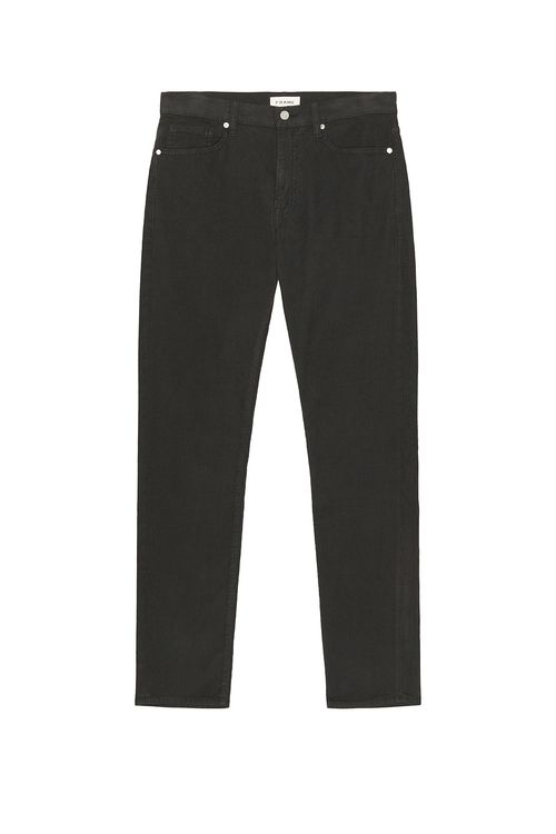 FRAME L'Homme Slim Corduroy Pant in Black