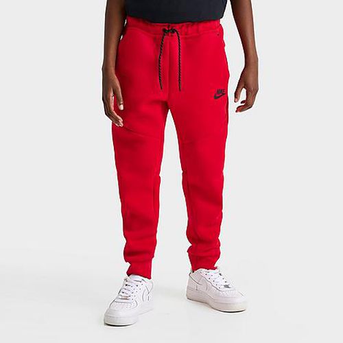 Big Kids Sportswear Tech Fleece Reflective Jogger Pants in University Red