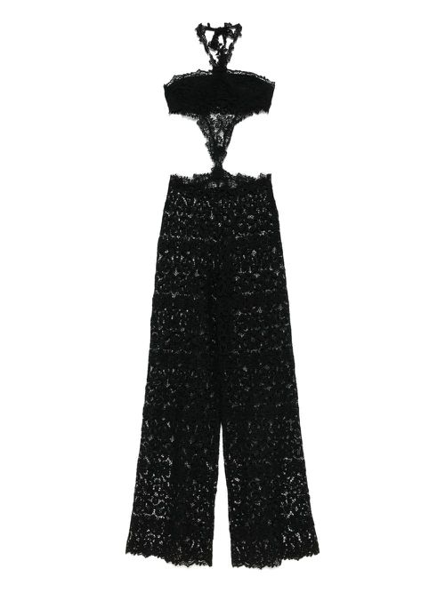 Lace jumpsuit - Black