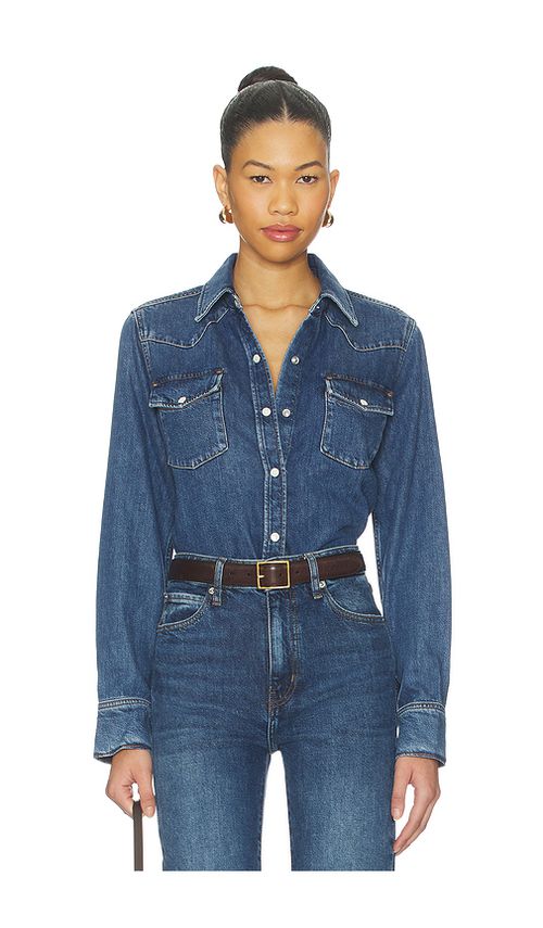 FRAME Classic Shirt in Morgan. M also in XS, S