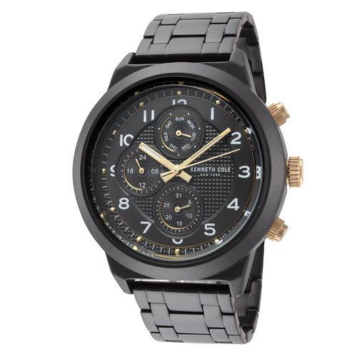 Chronograph Quartz Watch — Black