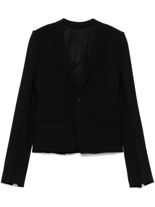 Single-breasted blazer - Black