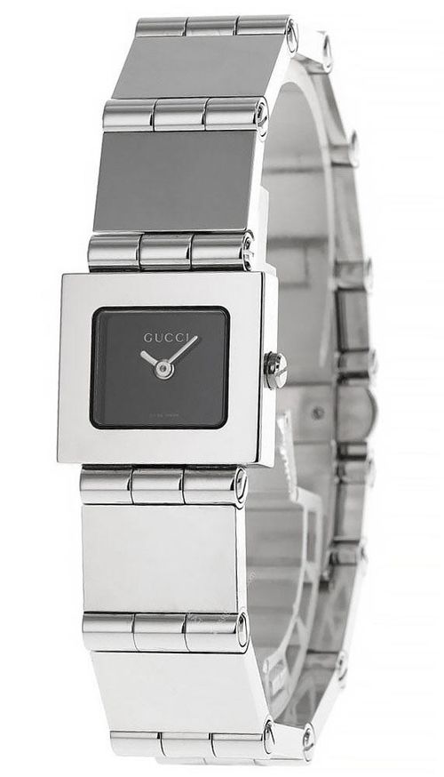 GUCCI Small Quartz Stainless Steel BLK Dial Women's Watch 600L.0015635