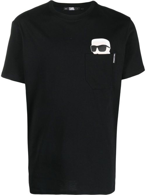 Ikonik 2.0 pocket T-shirt - Black