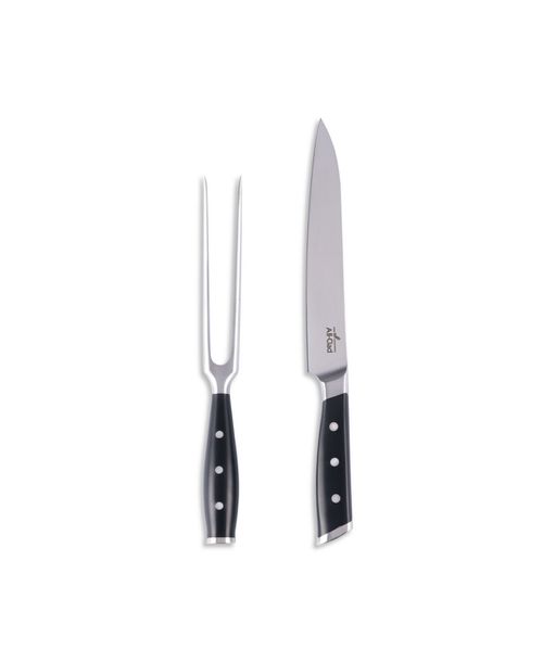 Carving Set - Stainless Steel Black