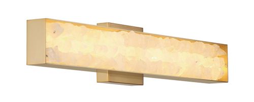 Celeste Brass LED Wall Sconce from the Divinely Collection