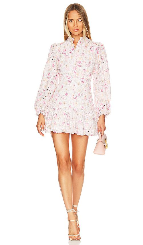 Bardot Hendry Floral Mini Dress in Blush.  8. Also in