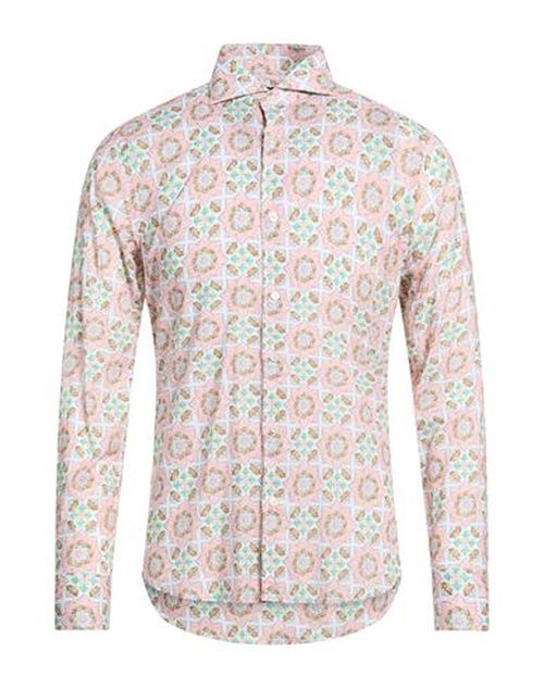 Man Shirt Pink Size 15 ½ Cotton, Elastane