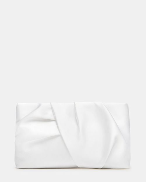 Steve Madden Women's Lilia Bag - White - Satin