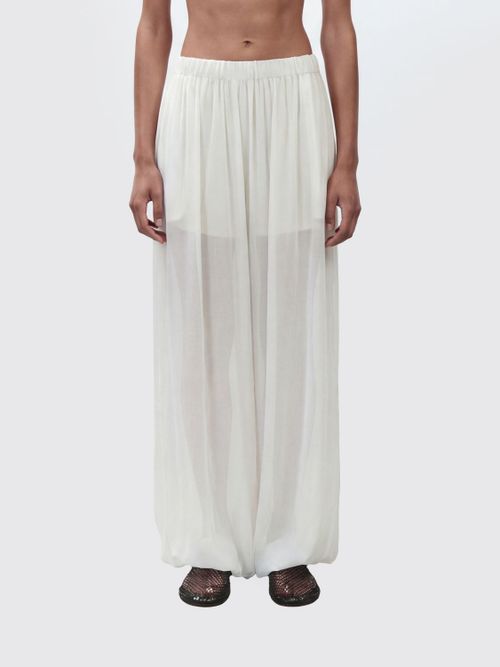 Pants Woman color White